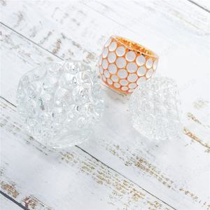 Di alta qualità trasparente di cristallo di vetro candela vaso supporto di candela tealight - Product Image 6