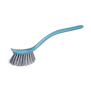 Dual Purpose Long Handled Dish Brush Nylon Bristles Household Cleaning Kitchen Bathroom Floor Brush - Product Image 5