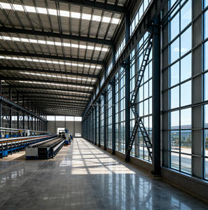 आधुनिक प्रीफैब्रिकेटेड स्टील संरचना औद्योगिक डिजाइन घर जिम शॉपिंग मॉल होटल वेयरहाउस वर्कशॉप वर्कशॉप सुपरमार्केट - Product Image 5