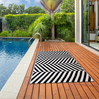 Nouveau design léger extérieur tapis imperméable Rv tapis tapis extérieur tapis tapis polypropylène tapis