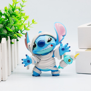 Alta calidad PVC Anime 10cm modelo caja ciega Weird Diary 2,0 colección <span class=keywords><strong>Lilo</strong></span> y Stitch figuras de acción de juguete para chico regalo de Navidad - Product Image 4