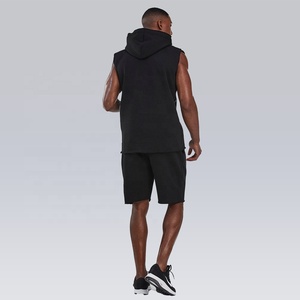 Conjunto de 2 piezas de pantalones cortos sin mangas para hombre, traje para correr, conjunto de dos piezas, para verano - Product Image 5
