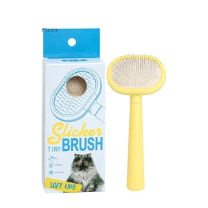 2023 Offre Spéciale Usine En Gros Petit Chien Pin Brosse Chat <span class=keywords><strong>Pet</strong></span> Toilettage <span class=keywords><strong>Slicker</strong></span> Brosse <span class=keywords><strong>Pet</strong></span> Hair Remover Peigne Chats Accessoires CN;SHG - Product Image 5
