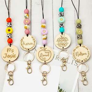 Perles rondes de dentition à mâcher en silicone, 15mm, sans Bpa, multi-motifs, accessoires de bricolage, perles en vrac personnalisées en silicone - Product Image 6