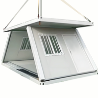 Maisons modulaires personnalisables, maisons préfabriquées mobiles, conteneurs préfabriqués pliables de 20 pieds, maisons pliables, maisons de travail