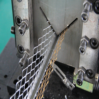 Machine automatique contrôlée par PLC de perle d'angle de perle d'arrêt de plâtre utilisée dans la construction de bâtiments