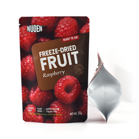 Op Maat Gemaakte Geurbestendige Ritssluiting Opstaande Buidel Zaad Ingevroren Gedroogde Groenten Fruit Snacks Verpakking Mylar Zakken Met Logo