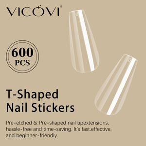 Gran oferta 600 unids/caja <span class=keywords><strong>de</strong></span> plástico ABS transparente Natural <span class=keywords><strong>de</strong></span> lujo <span class=keywords><strong>Ballet</strong></span> cubierta completa <span class=keywords><strong>puntas</strong></span> <span class=keywords><strong>de</strong></span> uñas postizas acrílicas largas para extensión - Product Image 3