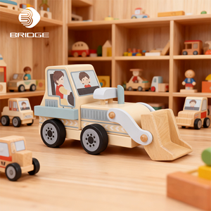 Divertenti Giocattoli del Traffico: Kit di Camion in Legno Personalizzati con Cartoni Animati, Giocattoli a Retrocarica per Bambini, <span class=keywords><strong>Modellini</strong></span> di Auto da Ingegnere in <span class=keywords><strong>Scala</strong></span> <span class=keywords><strong>1</strong></span>:1500 - Product Image 6