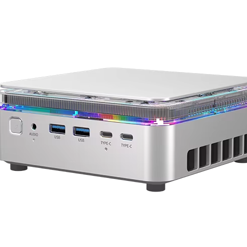 NEW AI PC F3A Octa Core DDR5 Intel 14th Gen Ultra5 125H/Ultra7 155H Mini Desktop Computer SSD UK/AU/EU/US Plugs