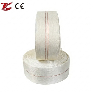 Tuyau <span class=keywords><strong>d</strong></span>'incendie haute pression 16 bars en toile polyester PVC blanc, tube épais de 3 pouces - Product Image 1