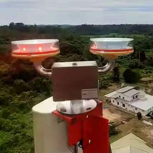 Lampu peringatan intensitas rendah LED, lampu peringatan pesawat remote control, lampu intensitas rendah LED, layanan DC 48V + lampu siaga Menara - Product Image 5