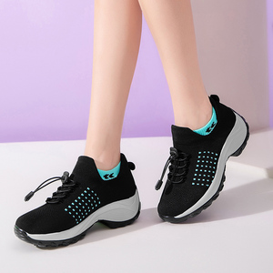 Scarpe <span class=keywords><strong>da</strong></span> <span class=keywords><strong>Donna</strong></span> in Maglia Popolari, Comode e Resistenti all'Usura, Scarpe Casual in Maglia, Sneaker alla Moda per <span class=keywords><strong>Donna</strong></span> all'Ingrosso - Product Image 4