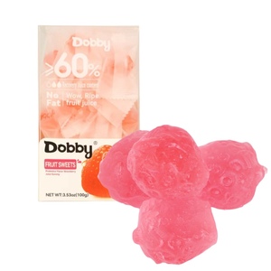 Конфеты Dobby, халяльный сертификат, конфеты, закуски с фруктовым вкусом, виноград манго, клубника, мягкие Мармеладные Конфеты, содержание сока над 60% конфетами - Product Image 5