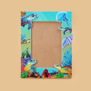 Ít nhất thiết kế mới hợp thời trang Sơn nhiều mô hình khung ảnh phong cách kỳ nghỉ sáng tạo nhựa vuông khung ảnh - Product Image 1