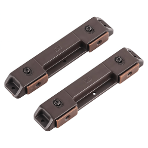 Durable Adjustable Nylon <strong>Cabinet</strong> Door Magnetic Catch &amp; Latch with Anti-Noise for Single/Double Door <strong>Cabinets</strong> Wardrobes Hotels - Product Image 1