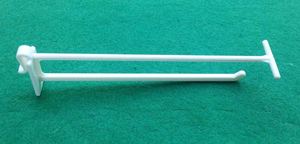 F29C Paper Shelf Paper Display Stand <b>Hooks</b> Supermarket Shelf <b>Plastic</b> <b>Hook</b> Hanging - Product Image 6