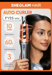 Negative Ionic Ceramic Coating Manual-Wired Hair Curling Wand <strong>Massager</strong> for Head <strong>2</strong>-way Rotation 3-<strong>speed</strong> Temperature Regulation - Product Image 2