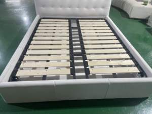 Muebles de Dormitorio Personalizados de Estilo Europeo, Cama Doble Simple para Dormitorio Doble - Product Image 6