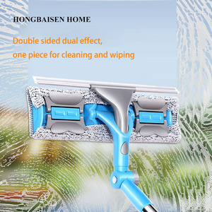 Mitclear 3 in 1 Telescopic <strong>Window</strong> Squeegee Glass Cleaning Tool <strong>Windows</strong> <strong>Cleaner</strong> <strong>Kit</strong> with Microfiber Household Glass Squeegee - Product Image 2