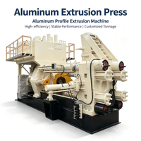 Presse d'extrusion d'aluminium 1250T à changement rapide de moule, pour billets de 5 pouces, pour profilés électriques de barres omnibus, destinée aux clients du Moyen-Orient