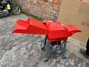 农场用1吨/小时谷壳切割机动物饲料草切割机电动迷你切割机 - Product Image 4