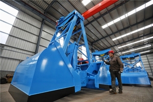 Grappin mécanique de type Clamsheel 1~10cbm avec deux câbles en acier, commande pour grue et port - Product Image 4