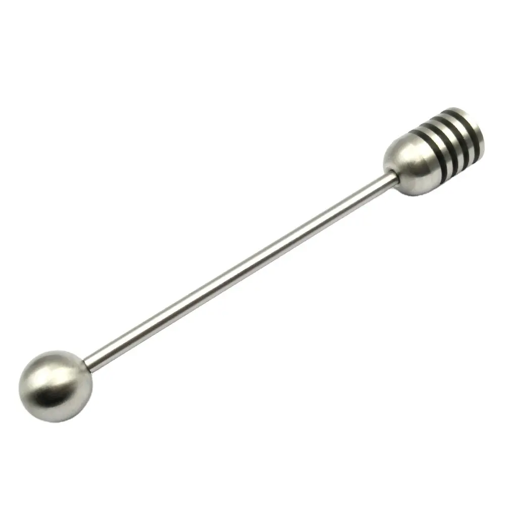 Creative metal drink stirrer coffee stirring spoon stainless steel Honey Mixing Dispensing