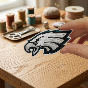 Pour Philadelphie : Patch brodé thermocollant vert en feutre non tissé écologique avec sequins, motif floral, pour décoration de lettres d'amour - Product Image 3