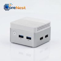 Mini PC CoreNest Ultra Compact Intel N95 LPDDR5, Ordinateur de Bureau Portable Éducatif, 8 Go de RAM, Double LAN, Mini Ordinateur de Poche pour Étudiants