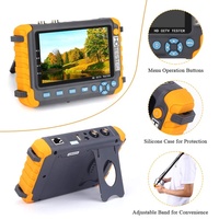 Testeur de caméras de surveillance portables 5 pouces 8MP, testeur AHD CVBS, testeur vidéo analogique HD VGA R485, outil professionnel
