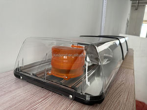 Barra de luz de camión de advertencia <span class=keywords><strong>LED</strong></span> de alta calidad de 58 pulgadas con cuatro balizas <span class=keywords><strong>LED</strong></span> en el interior de doble voltaje DC12V 24V ámbar o transparente TBD6882 - Product Image 3