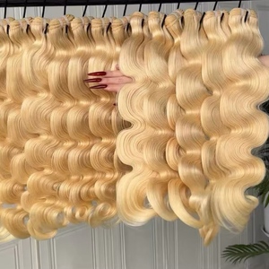 613 Honey Blonde Virgin Remy Hair Lace Front Wig Transparent Raw Straight Frontal with <strong>Double</strong> Drawn Human Hair End - Product Image 3