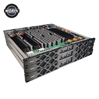 Amplificateur de puissance numérique professionnel Morin K-420 4x8Ohm 2000W 4 canaux, classe D, 1U, pour DJ, réponse en fréquence 20Hz-20kHz, 110dB