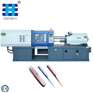 ZHENHUA Automatic Low Price two color mixed color Products Making machine Plastic Hair Comb injection molding machine with CE