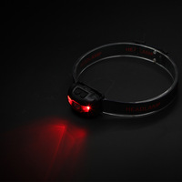 Lampe frontale LED étanche 4 modes Lampe frontale rouge super lumineuse Lampe frontale Top Torch Lanterna avec bandeau Lampe frontale