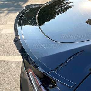 Rear <b>Window</b> Roof Spoiler Sun Rain Shade <b>Vent</b> Visor Lip for Tesla Model Y 2020-2021 Rear Trunk Lip Wing Spoiler Car Accessories - Product Image 3