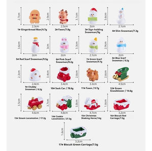 Nouveau Noël Ornement Bonhomme De Neige DIY Ornement Boule De Cristal Accessoires Suspendus Micro Paysage Ornement - Product Image 6