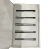 Boîtier de distribution mural modulaire en métal, étanche, de type en saillie/encastré, pour électronique et instruments