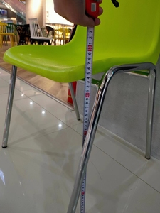 Sedia moderna in metallo di lusso impilabile in plastica nuovo Design per casa ufficio e casa confortevole da allenamento per casa - Product Image 3
