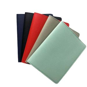 Porte-passeport en cuir PU 3x4 pouces, prix d'usine, portefeuille de voyage multifonctionnel pour cartes, billets et documents, cadeaux promotionnels - Product Image 1