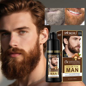 ครีมน้ำมัน argan สำหรับ<span class=keywords><strong>ผู้ชาย</strong></span>3-in-1, แชมพูสำหรับผมหงอก200มล. ปกปิดผมหงอกทันที5นาที - Product Image 5