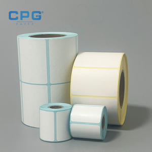 Paquete al por Mayor de Etiquetas Térmicas de Alta Calidad de 4x4 Pulgadas y 135 g/m² para Almacenamiento en Almacenes y Supermercados - Product Image 1