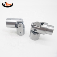 Junta universal única de micro aluminio inoxidable mecanizado CNC personalizado