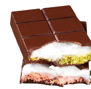 Venta al por mayor estilo Dubai 100g con sabor a frambuesa malvavisco relleno dulce Dubai Chocolate Caramelos - Product Image 5