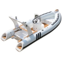 Nouveau Type de ponton mousse de plongée Tubes Hypalon pare-soleil gonflable Frp fond technoshell bateaux côtelés
