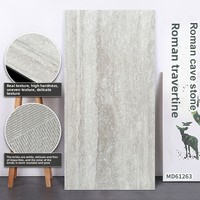 Carreaux de porcelaine en travertin romain 600x1200 mm, style italien, antidérapants, aspect pierre, pour sol et mur extérieur, imitation travertin