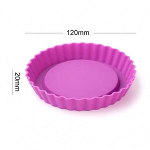 Molde Redondo de Silicona para Pastel de 12 cm, Moldes para Hornear, Bandeja de Silicona para Repostería, Molde Redondo de Silicona para Pastel - Product Image 4