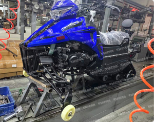 Motocicleta de Nieve con Orugas de Goma de 300cc, Potente, para Adultos, Disponible en China - Product Image 4