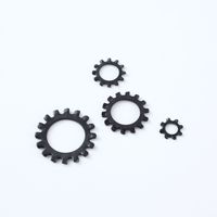 Rondelle en acier au carbone, oxyde noir, 4 mm, zinguée, anticorrosion, rondelle dôme, rondelle étoile, rondelle de blocage, rondelle à coin, rondelle d'axe